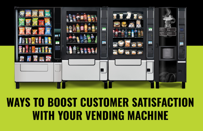Ways to boost customers satisfaction with your vending machine
