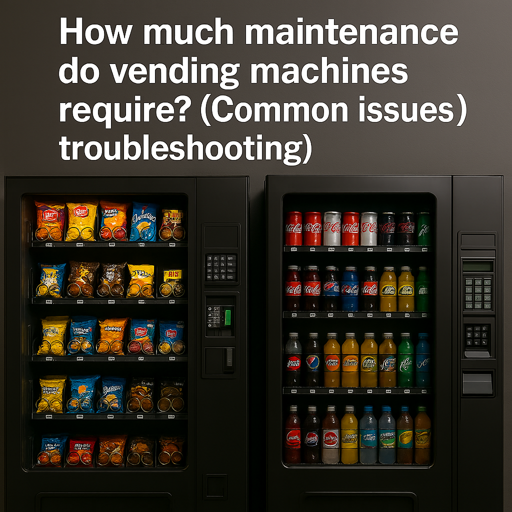 Should I buy new or used vending machines? (Pros and cons)