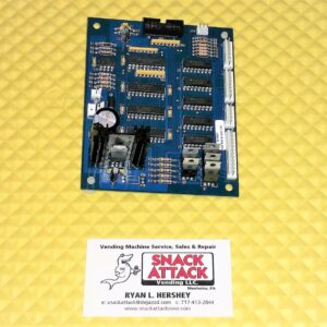 CRANE NATIONAL GPL 157, 158, 159, 160, 168, 167 SNACK MACHINE IC INTERFACE TRAY BOARD – New / Part#1576021