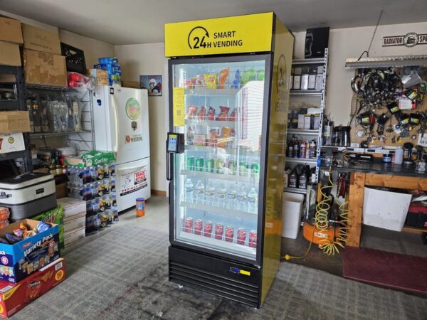 AI SMART MINI-MARKET COMBO VENDING MACHINE With Touch Screen POS Credit Card Reader – BRAND NEW $4299.99 / Free USA Ship! - Image 2