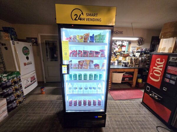 AI SMART MINI-MARKET COMBO VENDING MACHINE With Touch Screen POS Credit Card Reader – BRAND NEW $4299.99 / Free USA Ship! - Image 4