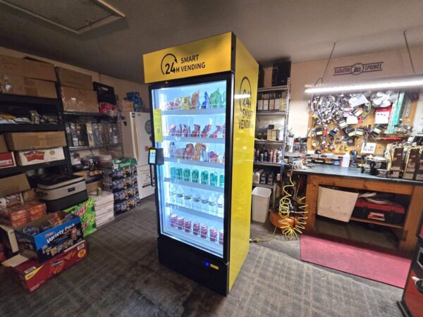 AI SMART MINI-MARKET COMBO VENDING MACHINE With Touch Screen POS Credit Card Reader – BRAND NEW $4299.99 / Free USA Ship! - Image 3