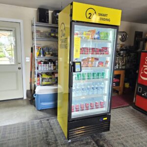 AI SMART MINI-MARKET COMBO VENDING MACHINE With Touch Screen POS Credit Card Reader – BRAND NEW $4299.99 / Free USA Ship!