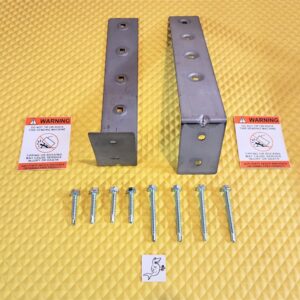 Anti – Rock Machine Brackets with Hardware and Decals