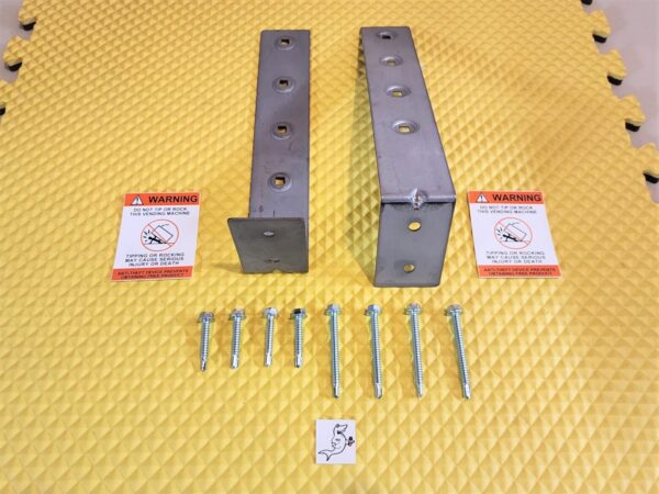 Anti – Rock Machine Brackets with Hardware and Decals