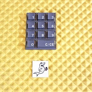 (AP) 121, 122, 123, 133, 223, 933 KEY PAD OVERLAY