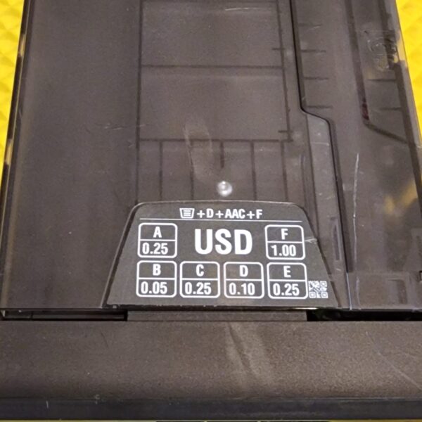 CPI GRYPHON / G3C3MN00NB-USD-AAC – Six Tube Coin Mech MDB 24v (.05, .10, .25, .25, .25, $1) – Will Buy Same Core Unit for $50.00! - Image 3