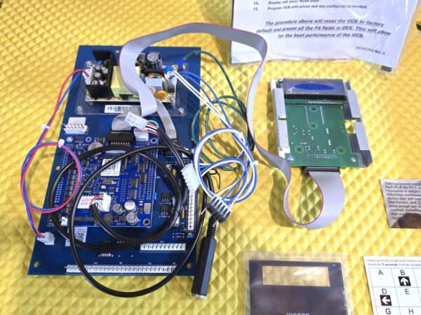 CRANE NATIONAL 147, 148 SNACK MACHINE UCB BOARD REVISION KIT for Credit Card & Dex / Will Buy Old Parts $75.00! - Image 2