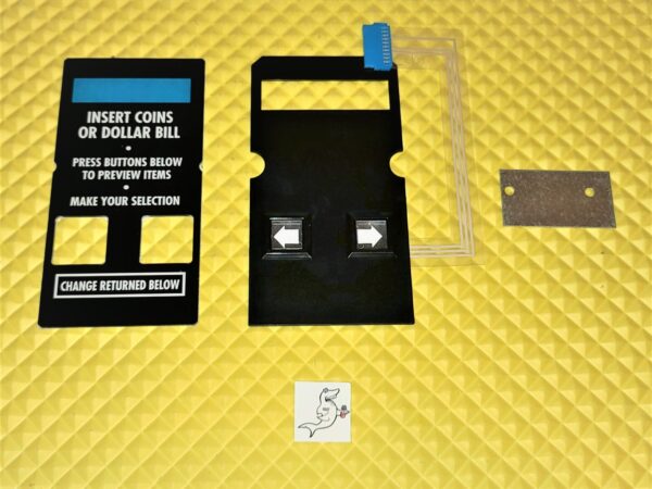 CRANE NATIONAL 430 SHOPPERTRON COLD FOOD VENDING MACHINE ARROW KEY PAD ASSEMBLY