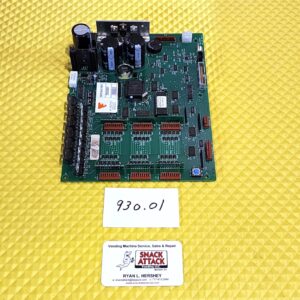 Dixie Narco 2145, 3561, 5591 Bev Max & Entree Shelf Control Board – Eprom#930.01 / Will Buy Core for $50.00!