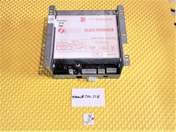 DIXIE NARCO COKE 276E, 501E, 522E, 600E SIID CONTROL BOARD / Eprom#390.51B – Will Buy Core for $50.00!