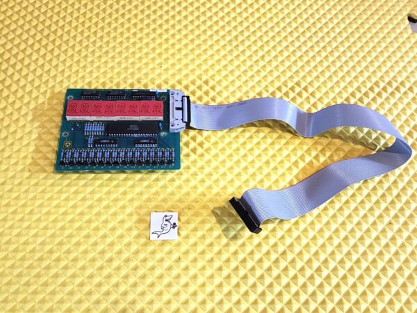 DIXIE NARCO BEV MAX 2145, ECC LED DISPLAY to CONTROLLER RIBBON CABLE - Image 2