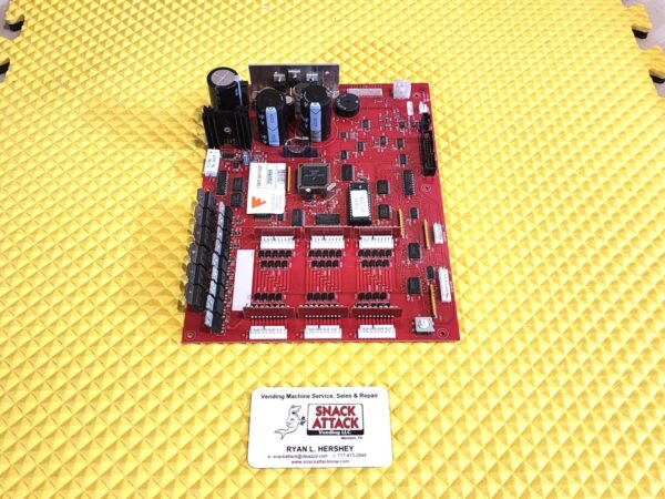 Dixie Narco 2145, 3561, 5591 Bev Max Control Board (RED) – Eprom#30.81 / Will Buy Core for $50.00!