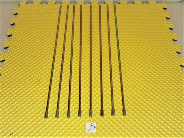 (8) DIXIE NARCO 276E, 501E, 600E SINGLE COLUMN METAL ROTOR RODS