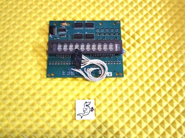 FSI, USI 3100 series “Green” LED Display Board – 8 White Wires / 9 Pin Black Connect / Will Buy Core for $50.00