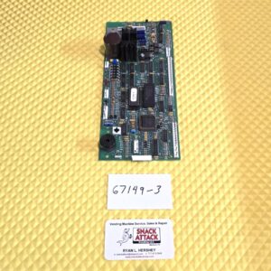 USI Lance, FSI, 3151, 3155, 3159, 3160 Snackmart 6 Control Board – Eprom# 67149-3 / Will Buy Core $50.00!