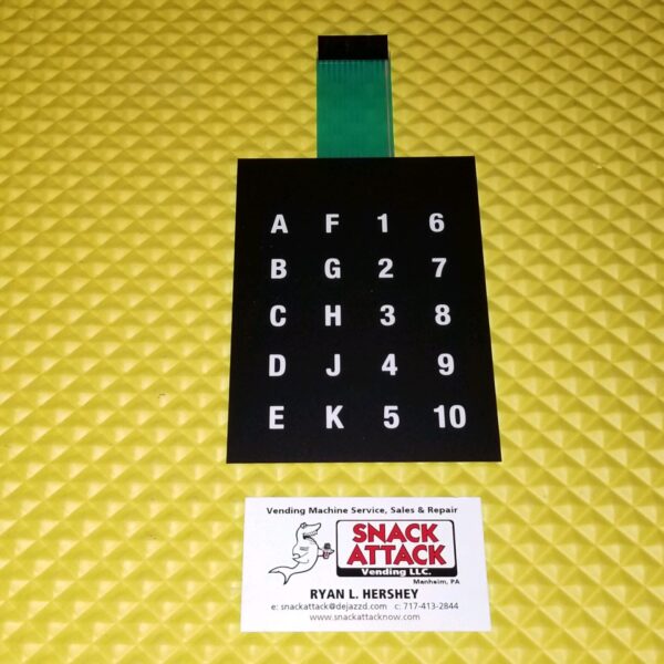 LEKTRO – VEND VS99 SNACK MACHINE KEY PAD / 12 pin