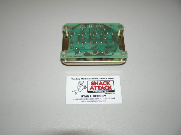 ROWE 4900, 5900, 6800, 7800 SNACK MACHINE KEY PAD / Will Buy Core for $50.00! - Image 2