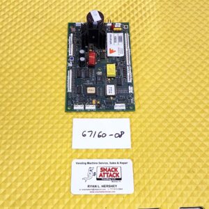 ROYAL VENDORS 650 / MERLIN 4 CONTROL BOARD – Eprom #67160-08 / Will Buy Core for $50.00!