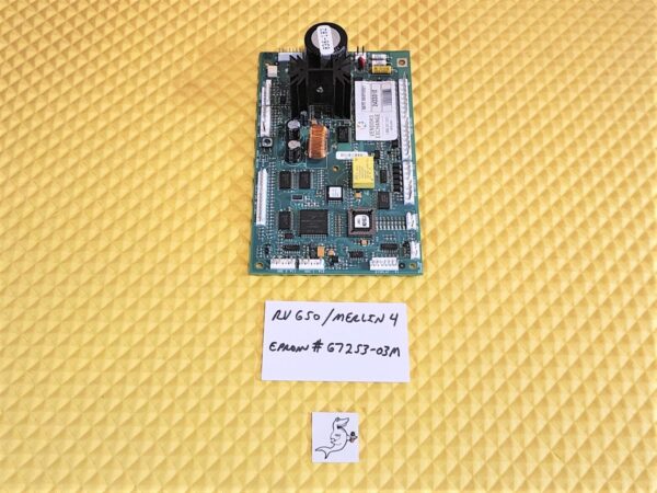 ROYAL VENDORS 650 / MERLIN 4 CONTROL BOARD MILK MACHINE HEALTH CONTROLLED TEMP – Eprom #67253-03M / Will Buy Core for $50.00!